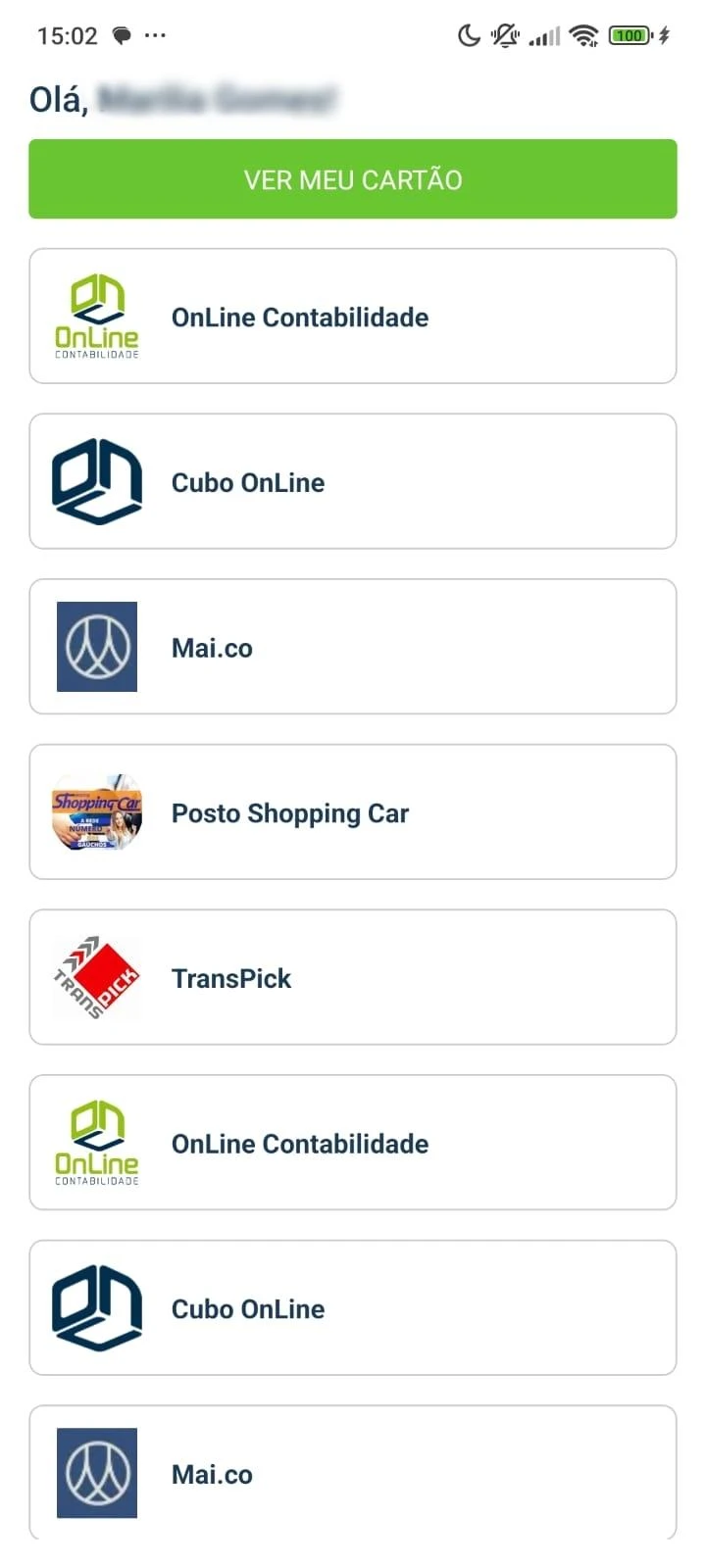 Conexão OnLine